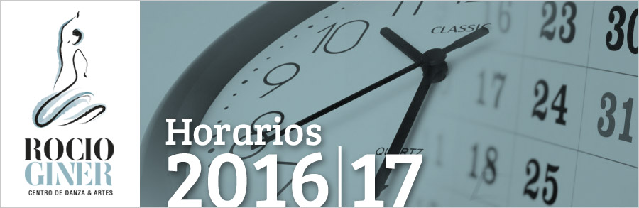 horarios 2016-17 escuela baile Valencia