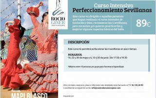 curso intensivo de sevillanas en Valencia