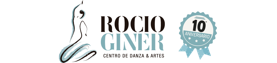 ROCIO GINER. Centro de danza y artes Logo